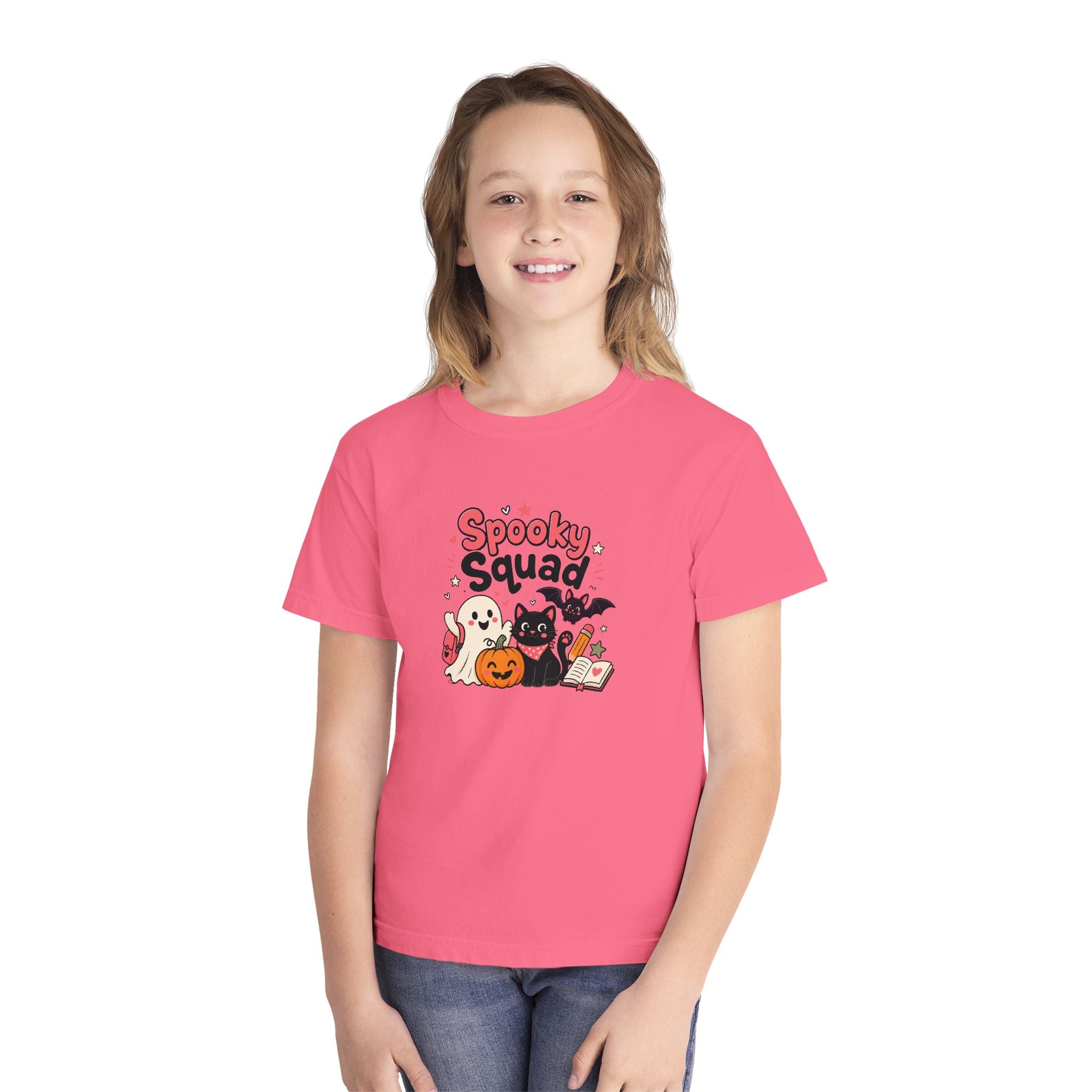 Spooky Squad Youth Retro Tee 🎃👻
