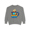 Brew Mode Coffee Lover Crewneck Sweatshirt ☕️ | Cozy Coffee Graphic Pullover