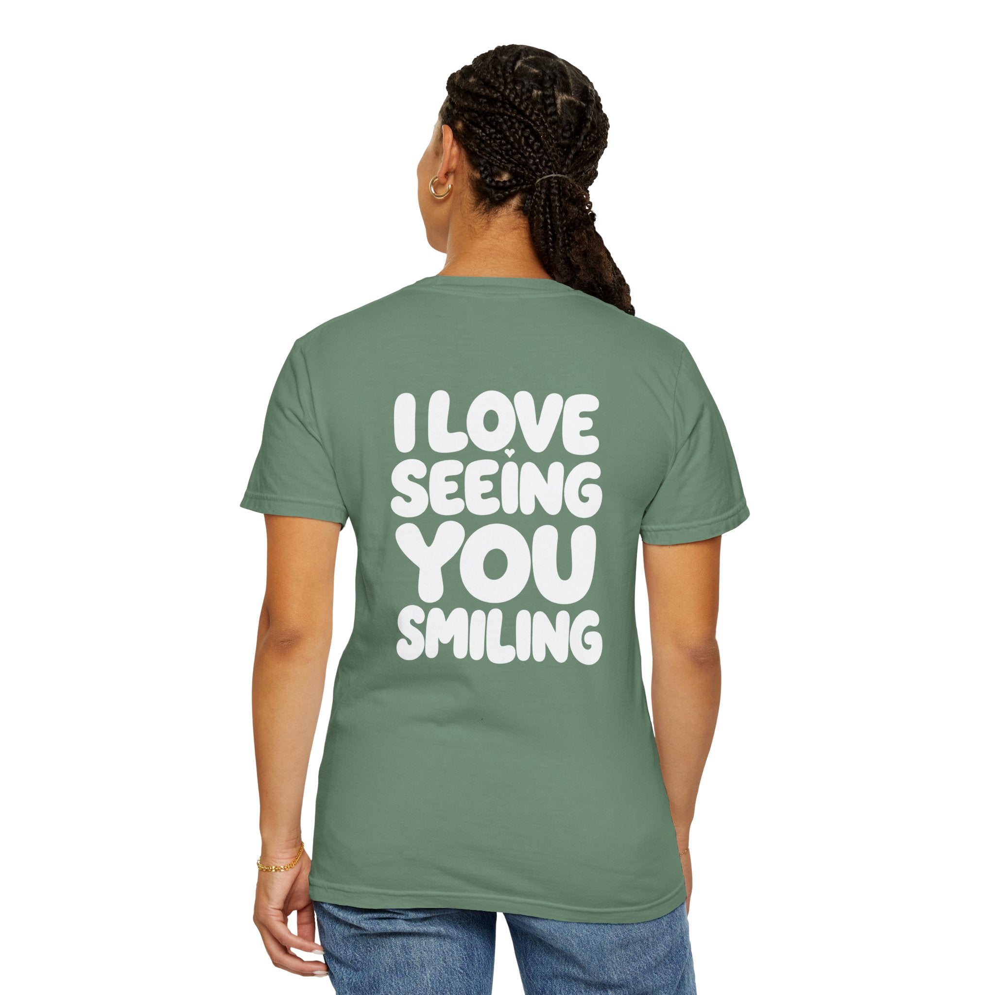 Hi Lovely Human — Inspirational Garment-Dyed Adult T-Shirt