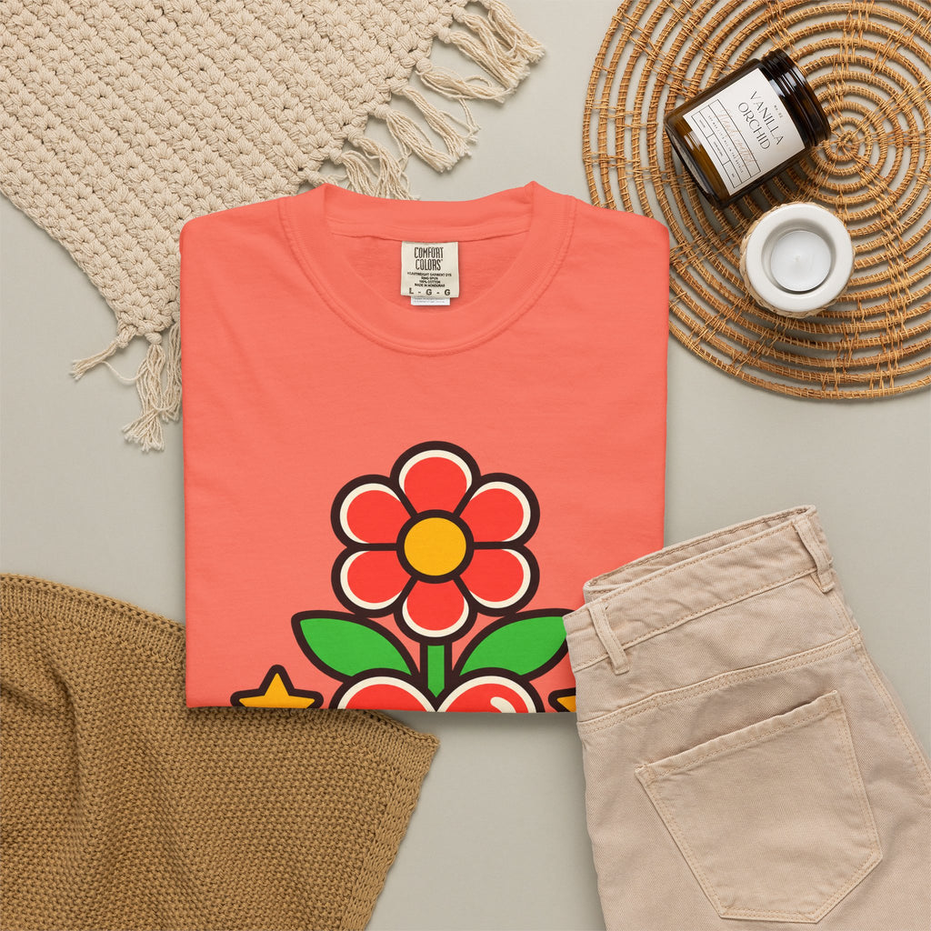 Mi Cultura Latino Heritage Heavyweight Tee 🌺❤️
