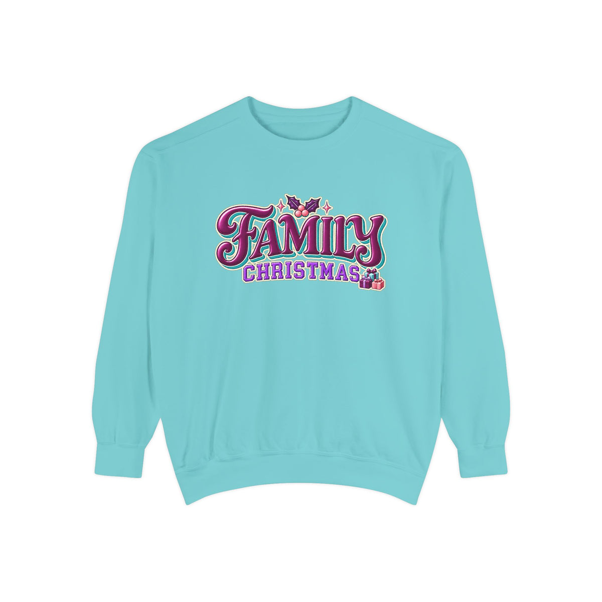 Family Christmas Retro Holiday Sweatshirt