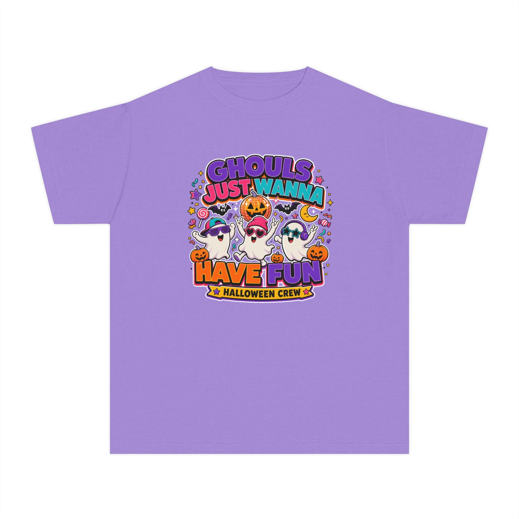 Ghouls Just Wanna Have Fun Youth Halloween Tee 🎃👻