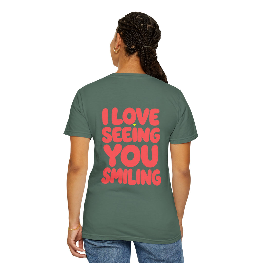 Hi Lovely Human Navy Garment-Dyed Comfort Colors® T-Shirt