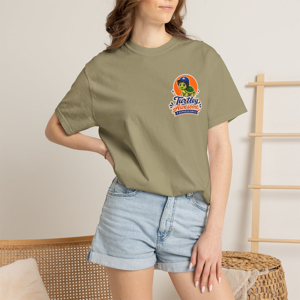 "Turtley Awesome" Turtle Graphic Tee