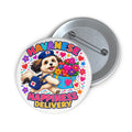 Havanese Happiness Delivery Pin – Colorful Dog Lover Gif