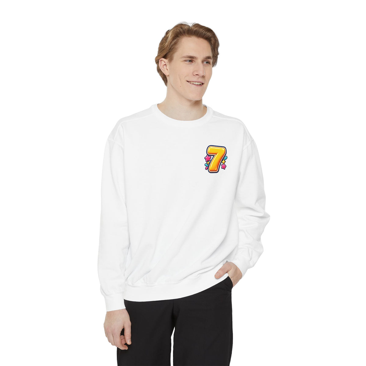 Seven Has “Even” in It, That’s Odd Sweatshirt | Funny Number 7 Crewneck 7️⃣🤔