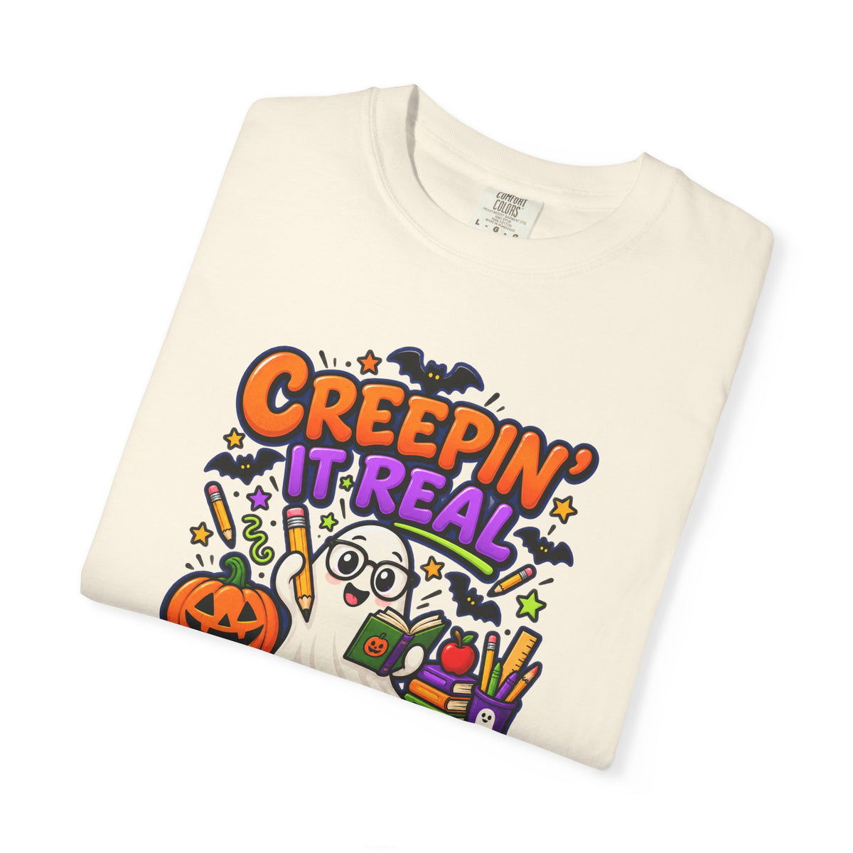 Creepin' It Real in the Classroom Halloween T-Shirt