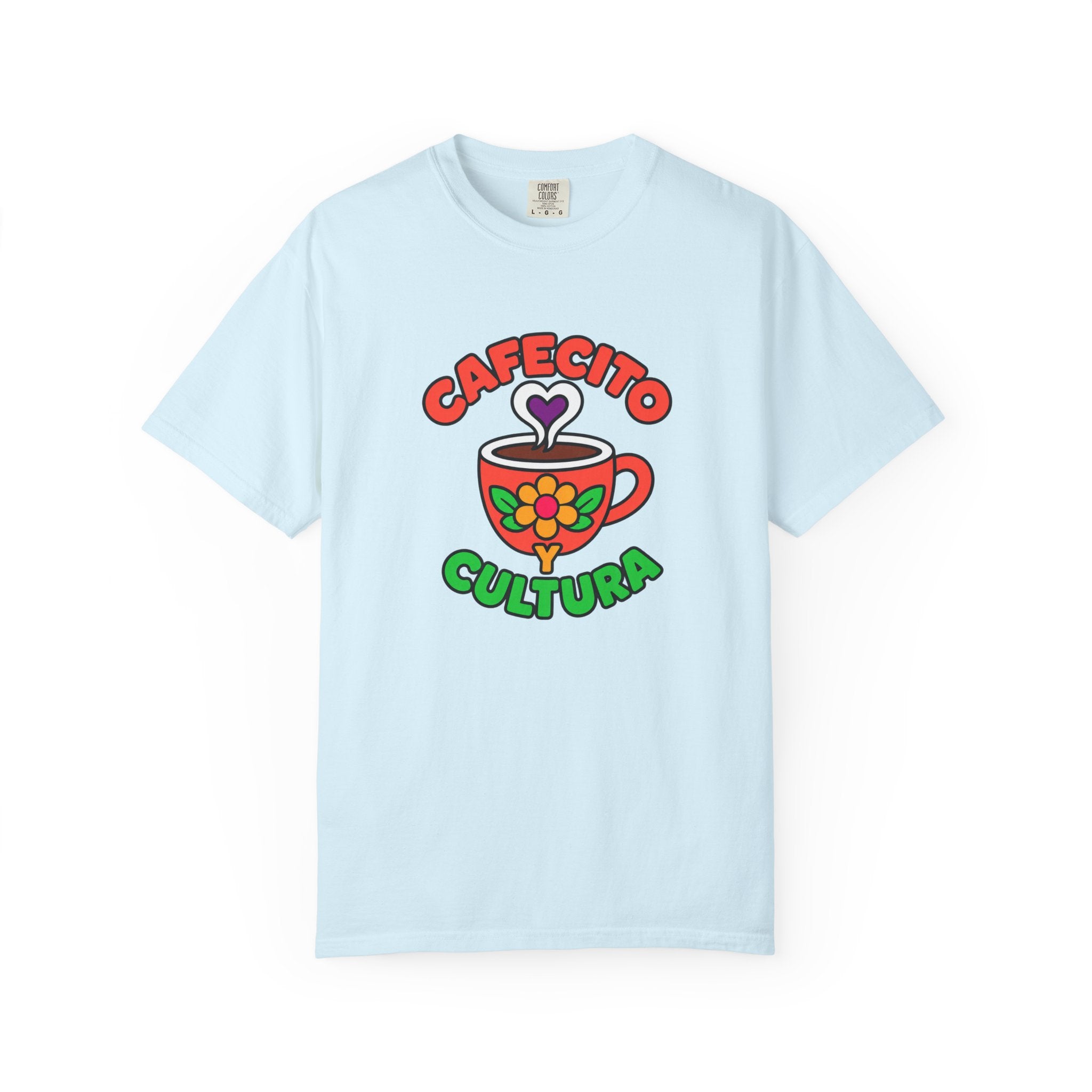 Cafecito Y Cultura Heavyweight Tee ☕🌼
