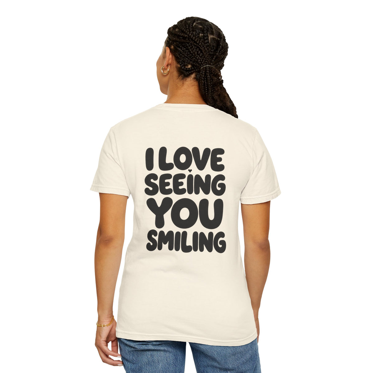 Hi Lovely Human T-Shirt – Positive Message Front & Back Adult Tee