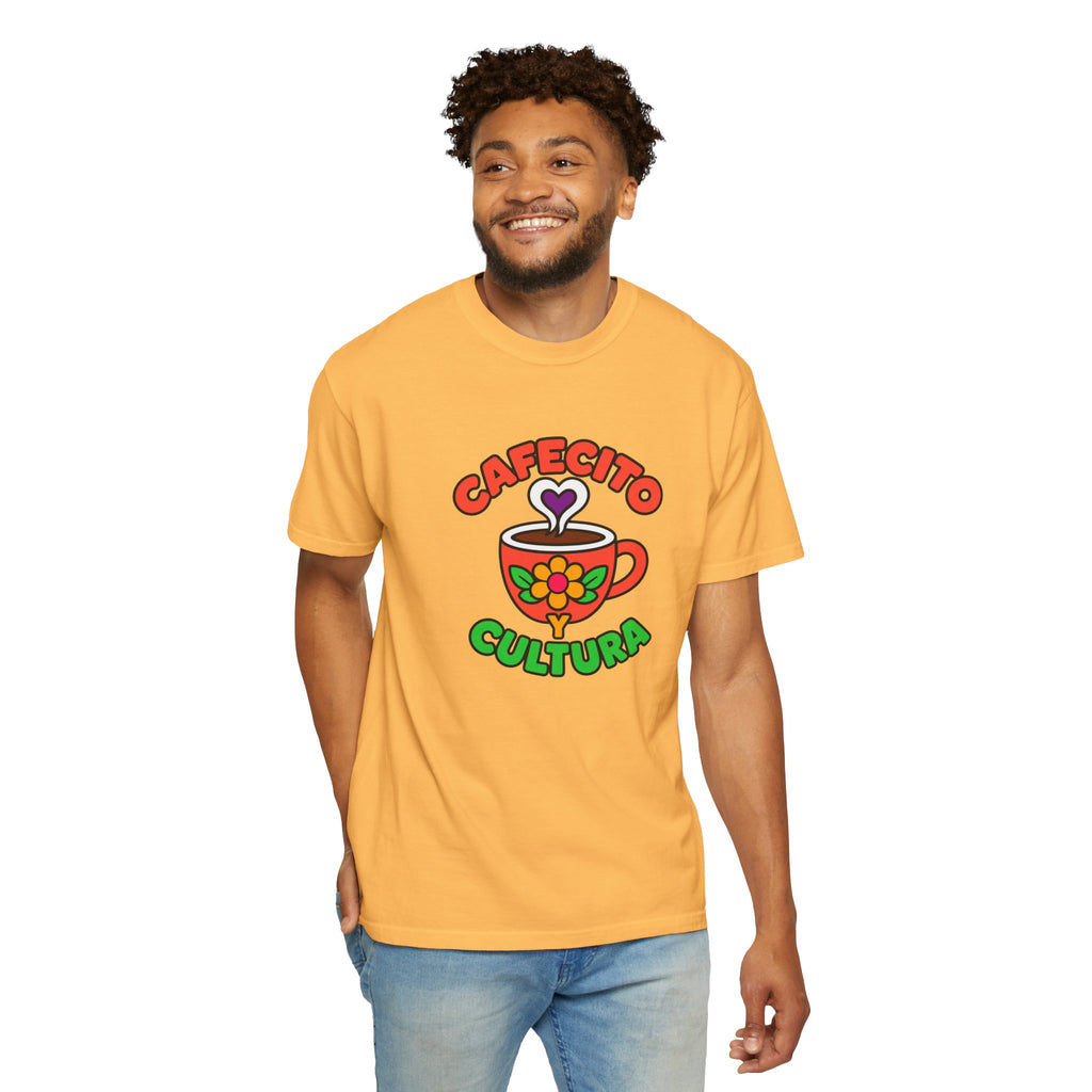 Cafecito Y Cultura Heavyweight Tee ☕🌼