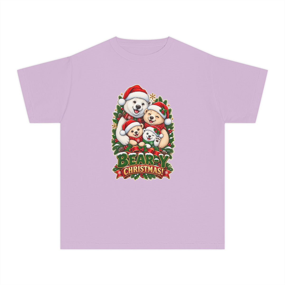 BEAR-Y Christmas Youth Tee