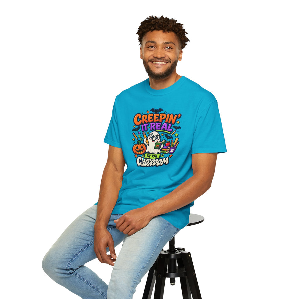 Creepin' It Real in the Classroom Halloween T-Shirt
