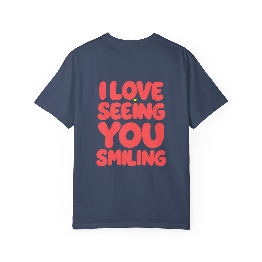 Hi Lovely Human Navy Garment-Dyed Comfort Colors® T-Shirt