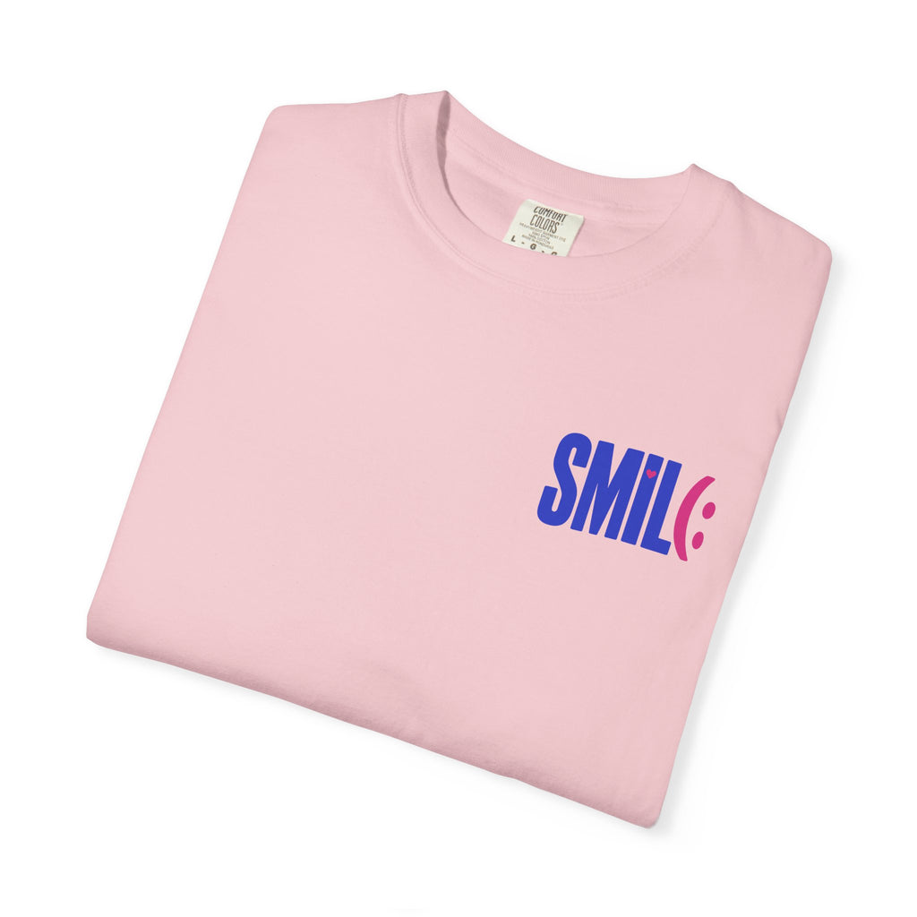 SMIL(: It’s Free Garment-Dyed Graphic Tee