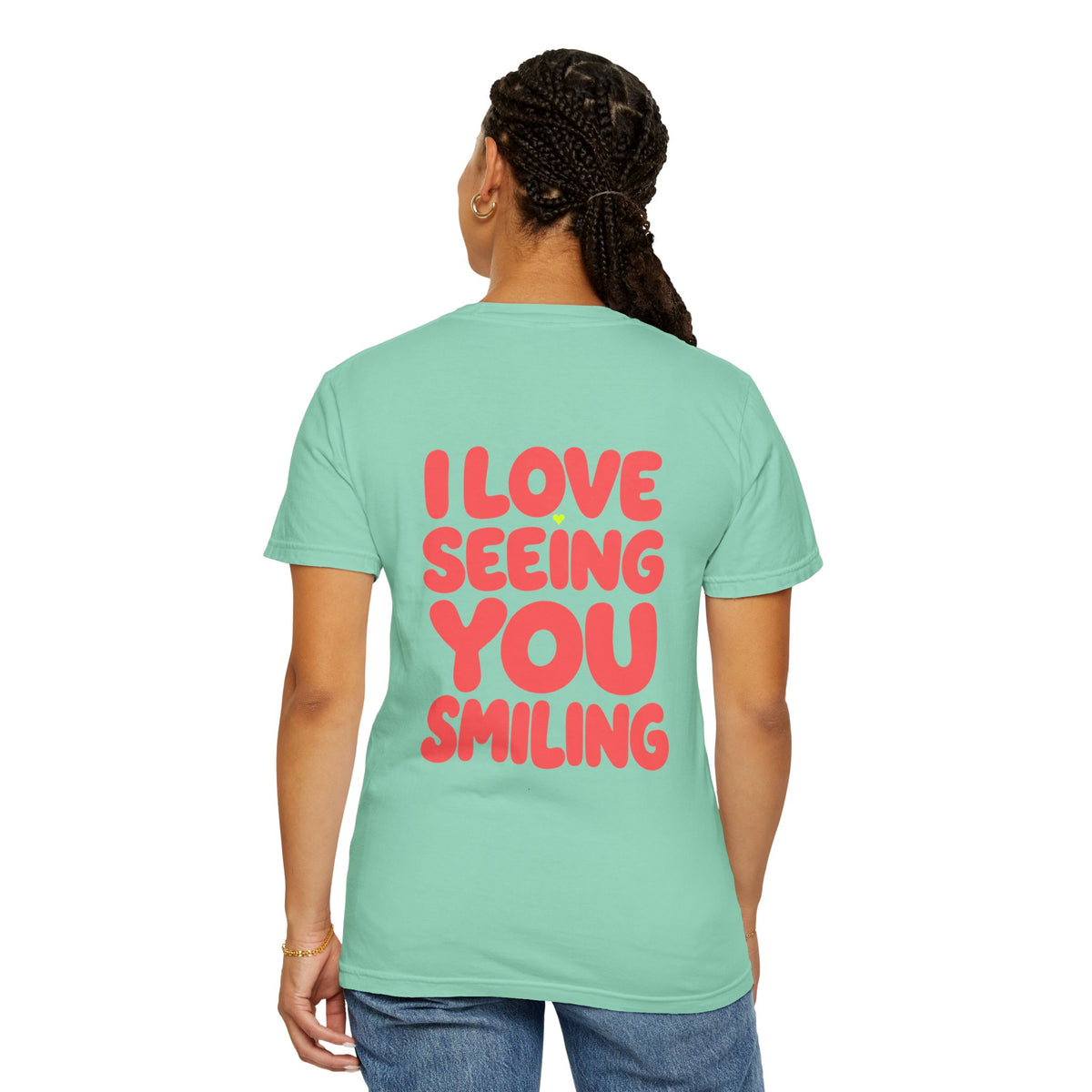 Hi Lovely Human Navy Garment-Dyed Comfort Colors® T-Shirt