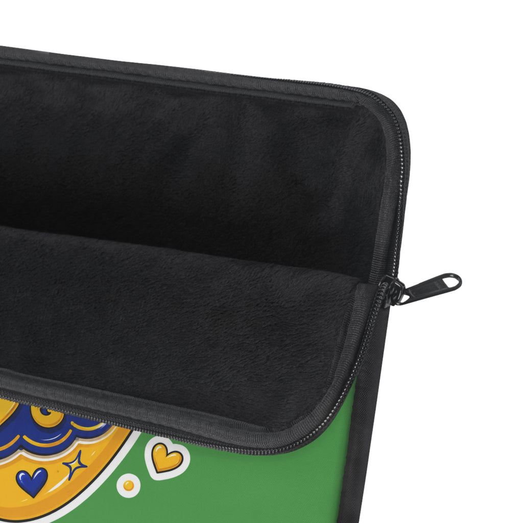 Chaos Coordinator - Clean Apple Green Laptop and iPad Sleeve