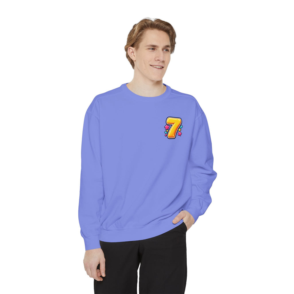 Seven Has “Even” in It, That’s Odd Sweatshirt | Funny Number 7 Crewneck 7️⃣🤔