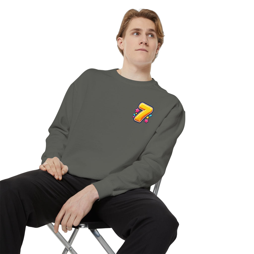 Seven Has “Even” in It, That’s Odd Sweatshirt | Funny Number 7 Crewneck 7️⃣🤔