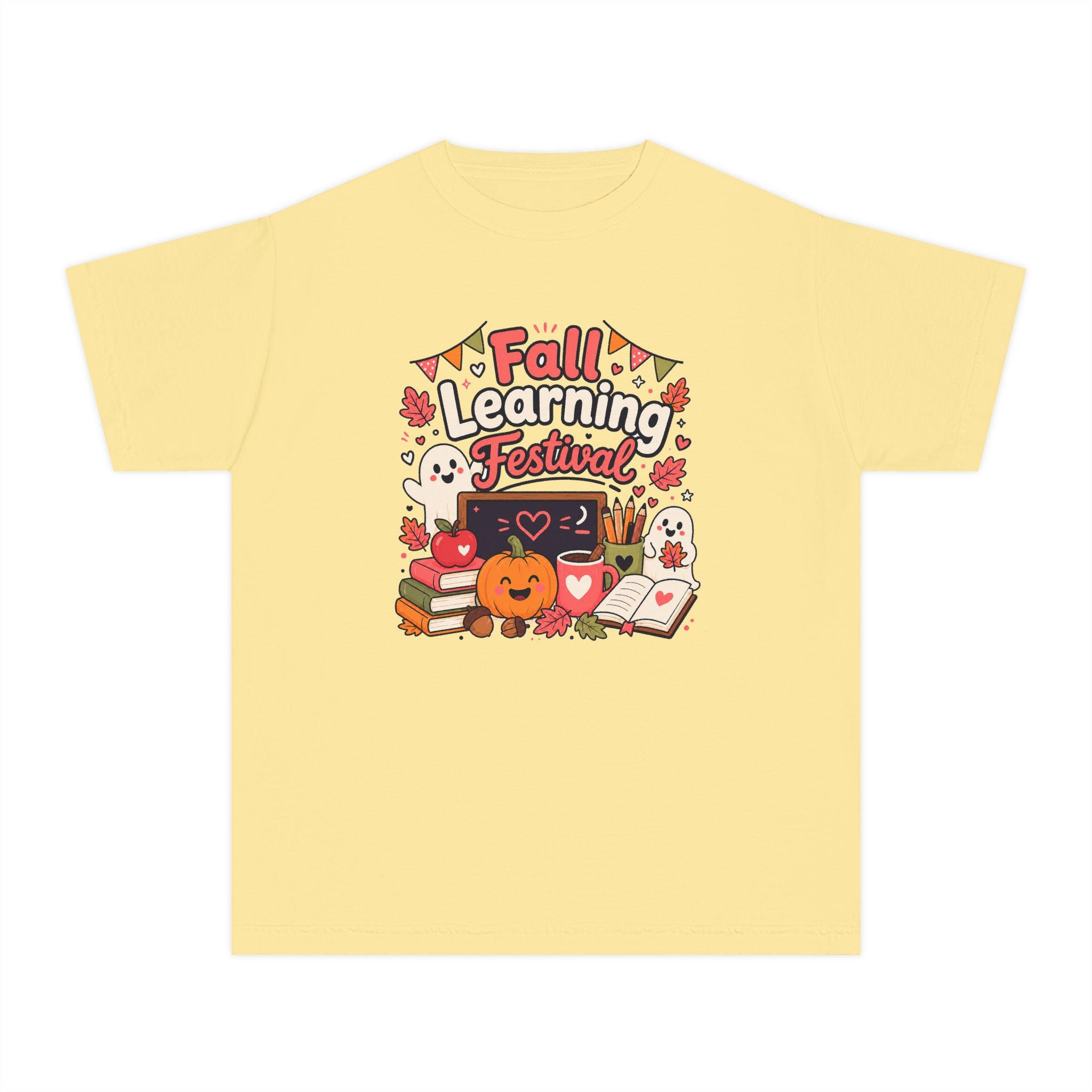 Fall Learning Festival Youth Retro Tee 🍂📚