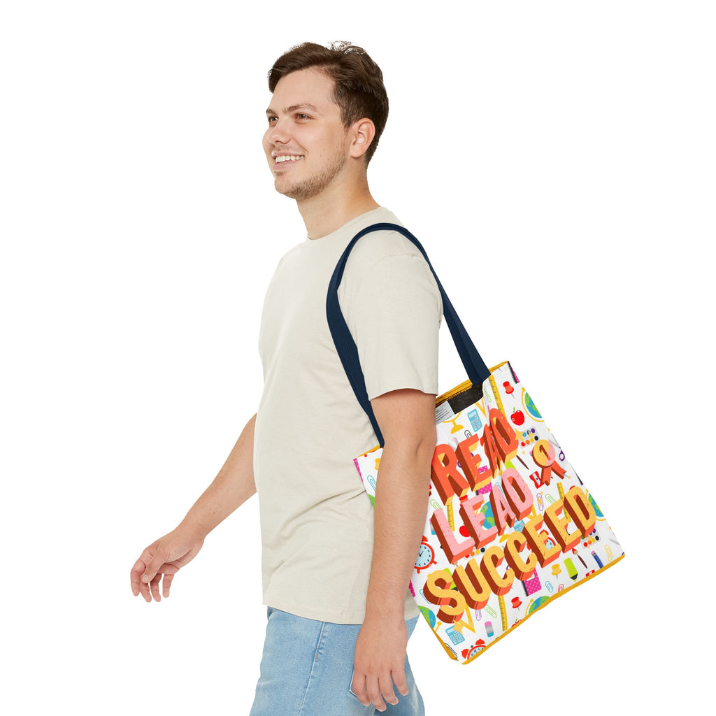 Read Lead to #1 Succeed - Tote Bag (AOP)