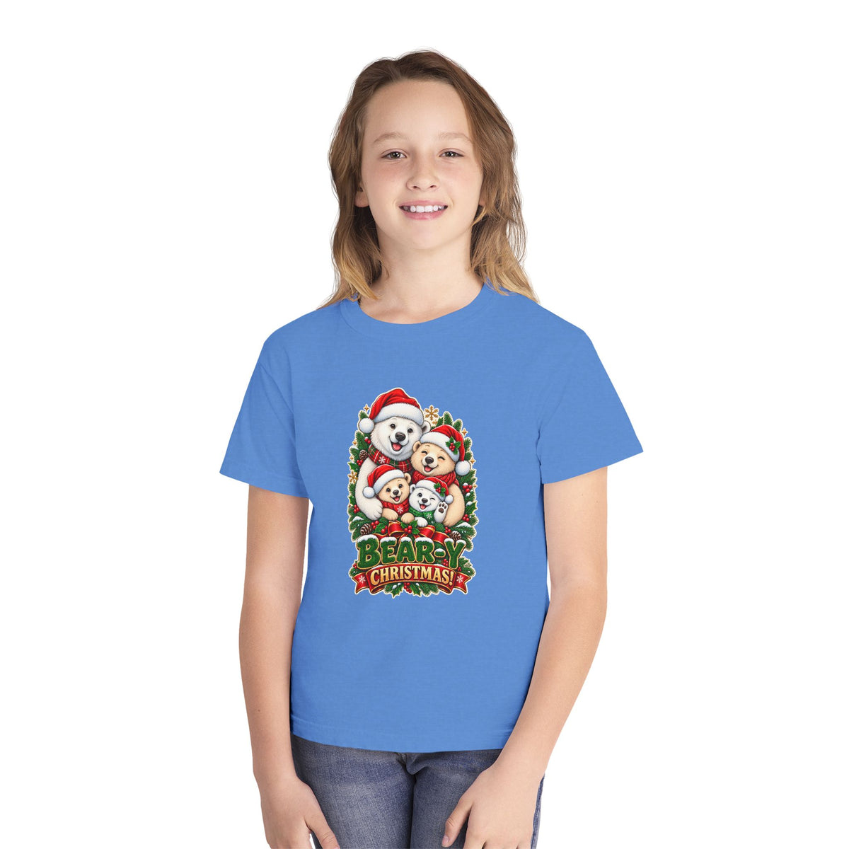BEAR-Y Christmas Youth Tee