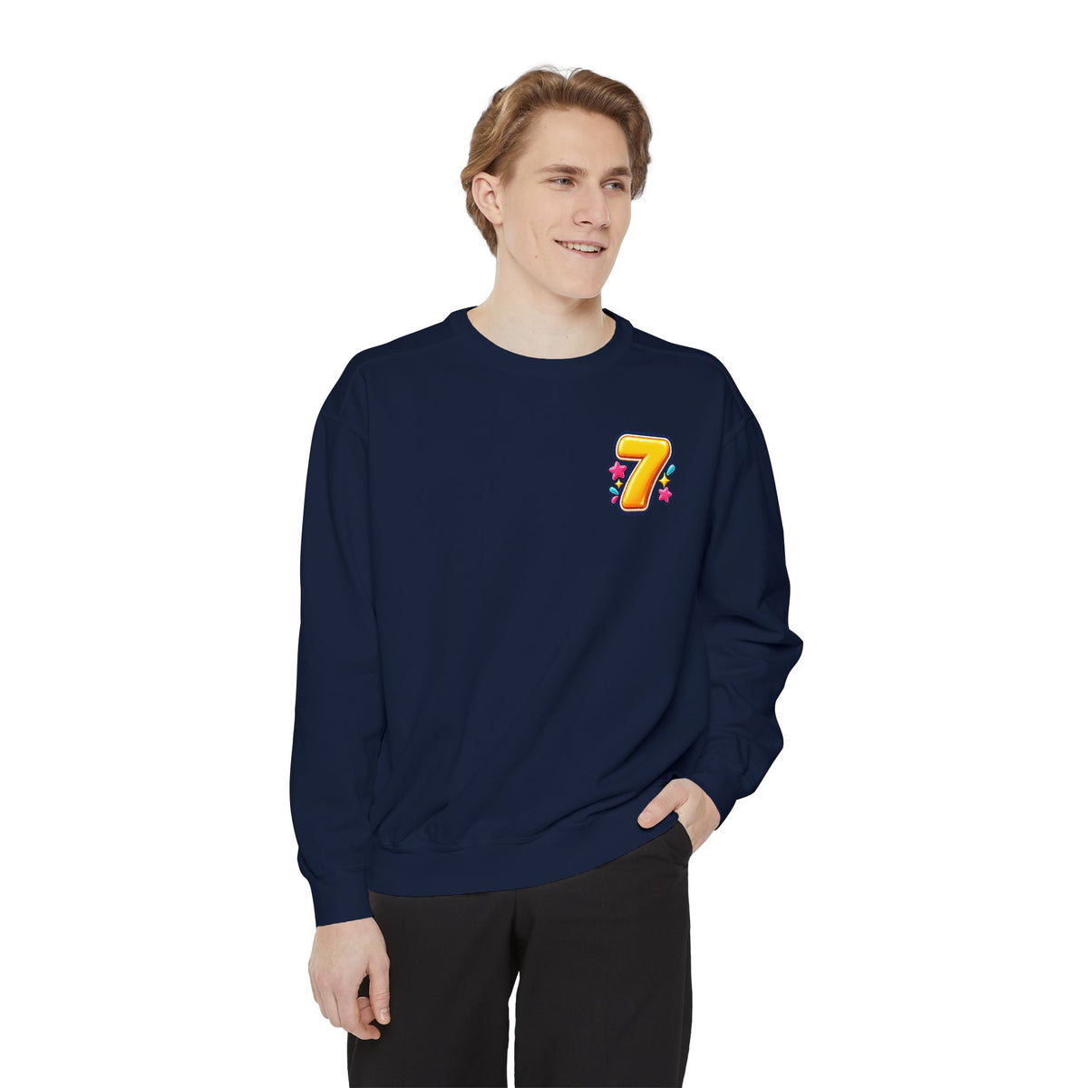 Seven Has “Even” in It, That’s Odd Sweatshirt | Funny Number 7 Crewneck 7️⃣🤔
