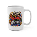 Aquí Se Baila Con el Alma Mug - Ritmo Latino Coffee Cup - Latin Dance Gift for Salsa Lovers, Musicians and Latino Culture Fans
