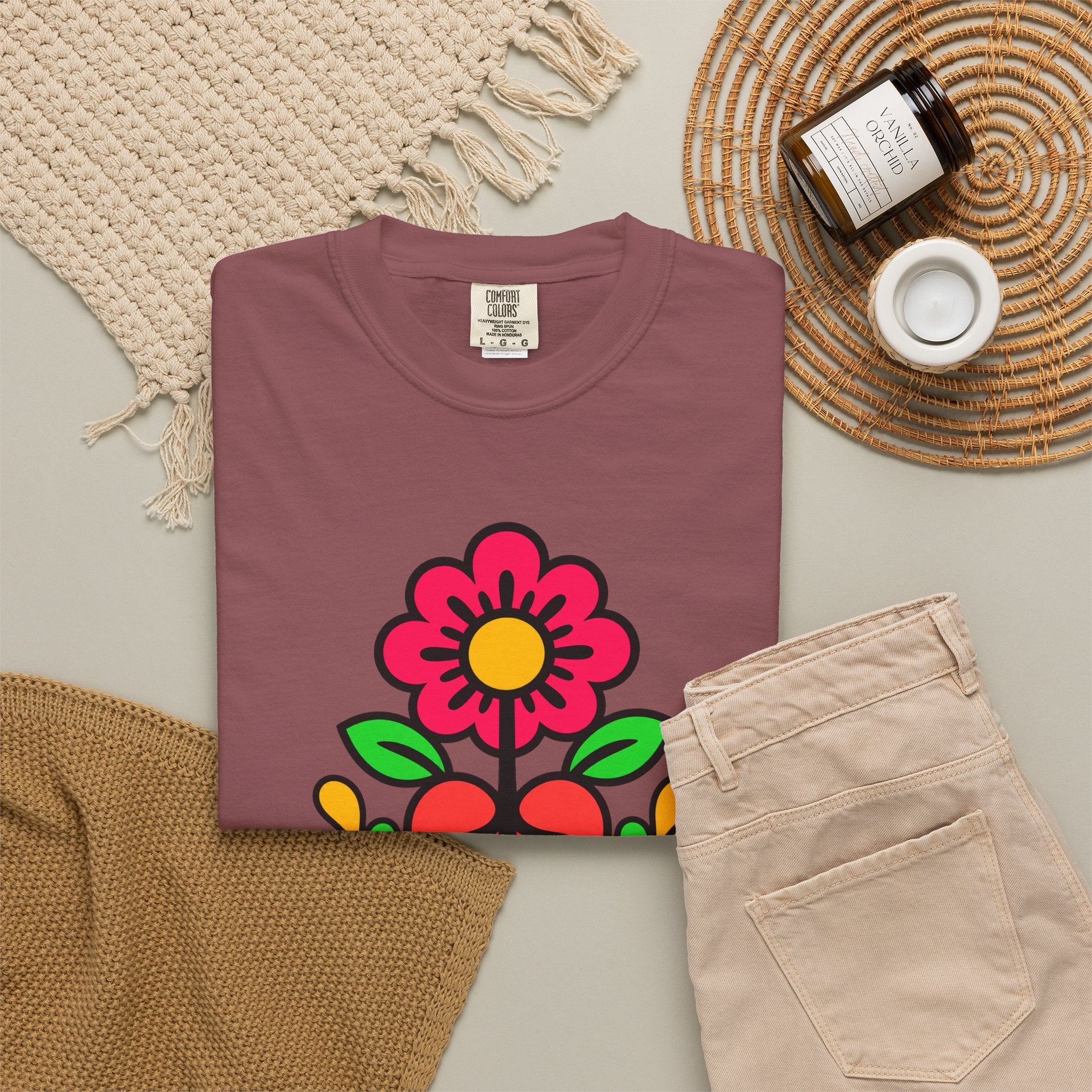 Raíces Fuertes Latino Heritage Heavyweight Tee 🌺❤️