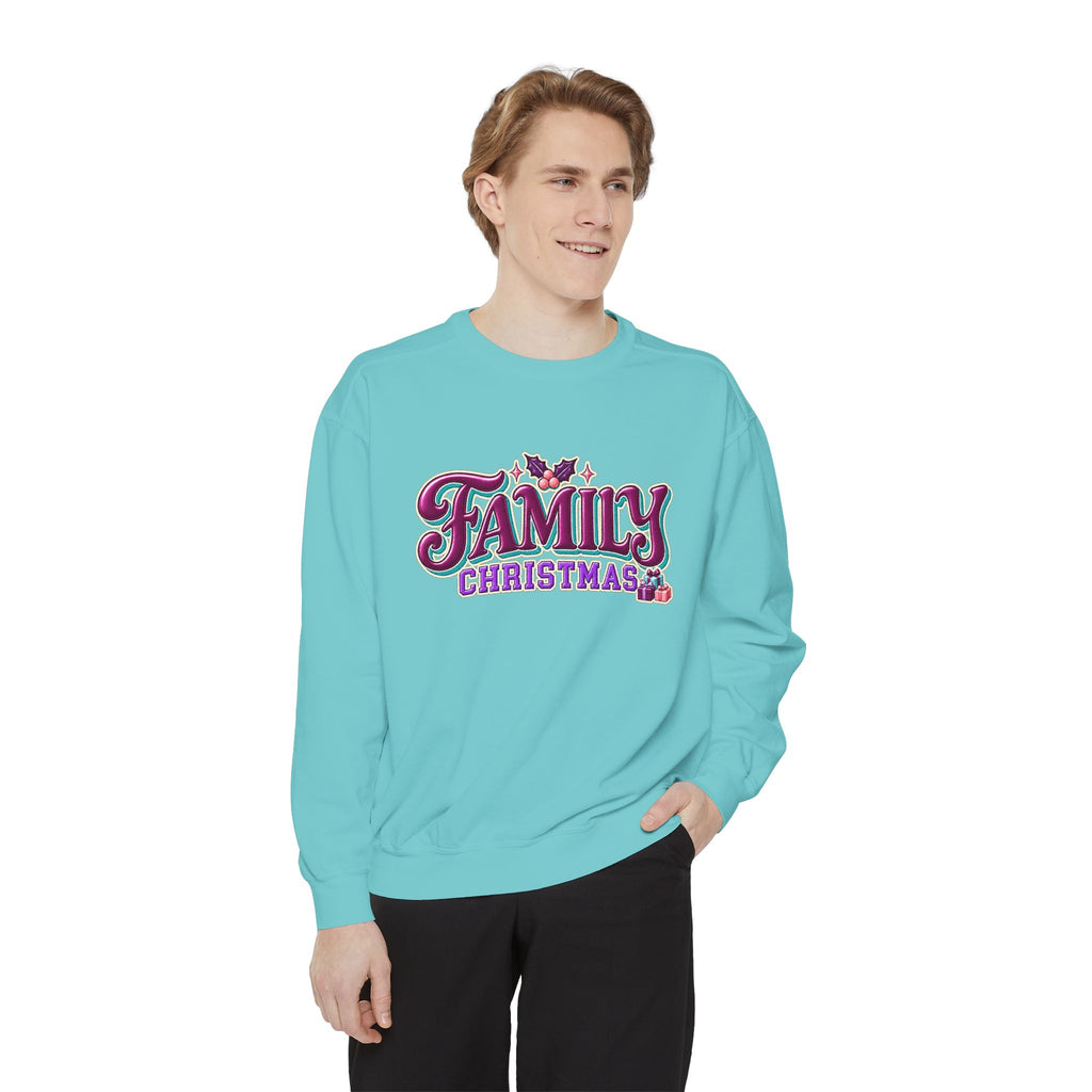 Family Christmas Retro Holiday Sweatshirt