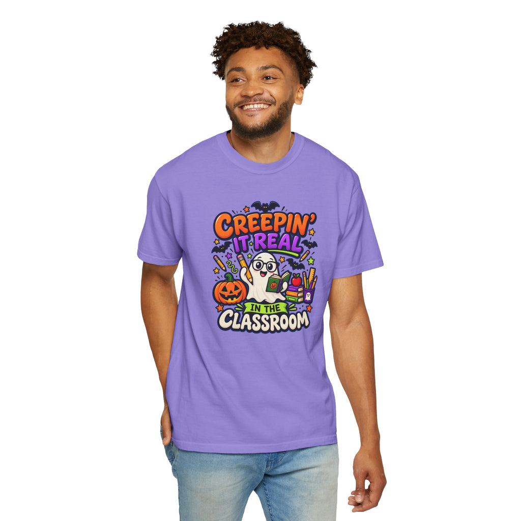 Creepin' It Real in the Classroom Halloween T-Shirt
