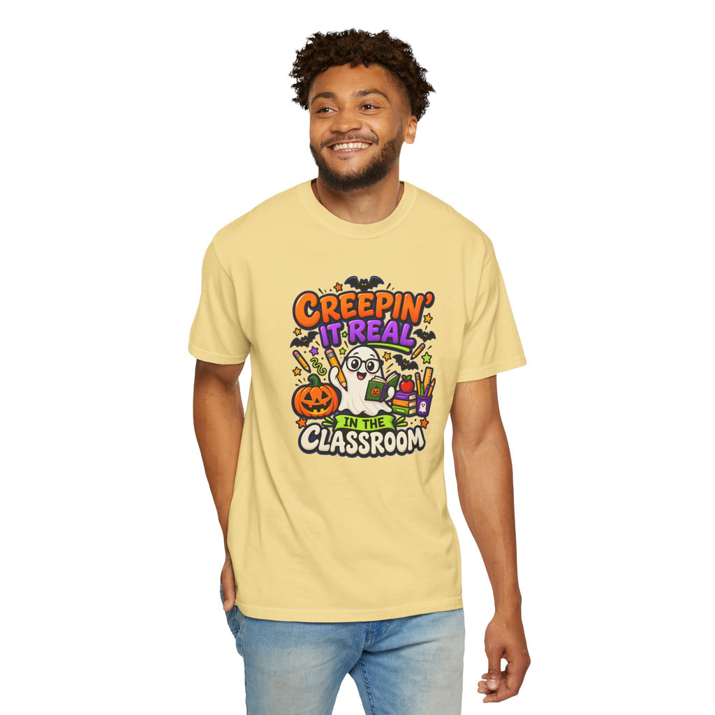 Creepin' It Real in the Classroom Halloween T-Shirt