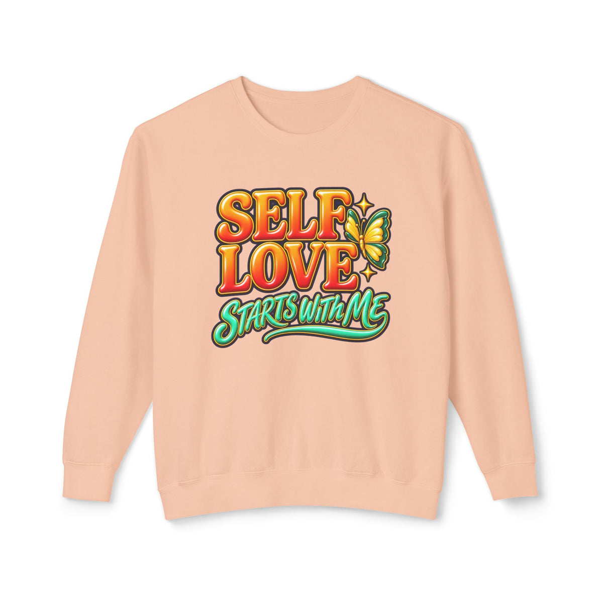 Self Love Starts With Me Crewneck Sweatshirt