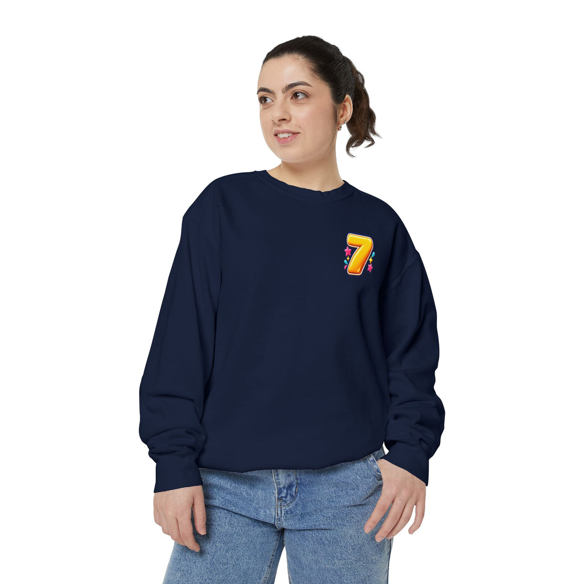 Seven Has “Even” in It, That’s Odd Sweatshirt | Funny Number 7 Crewneck 7️⃣🤔