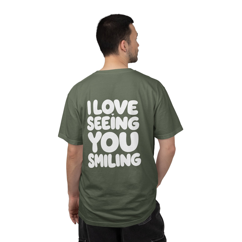 Hi Lovely Human — Inspirational Garment-Dyed Adult T-Shirt