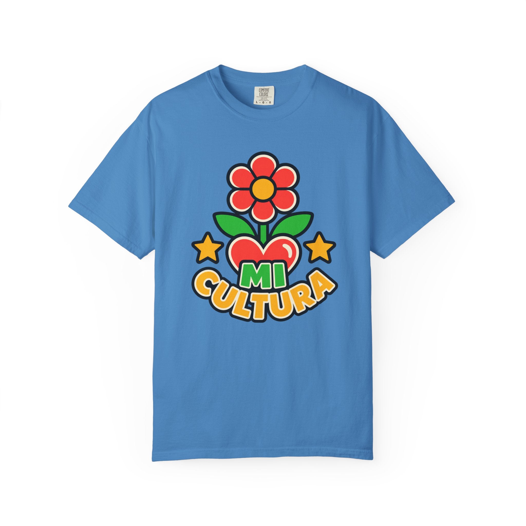 Mi Cultura Latino Heritage Heavyweight Tee 🌺❤️