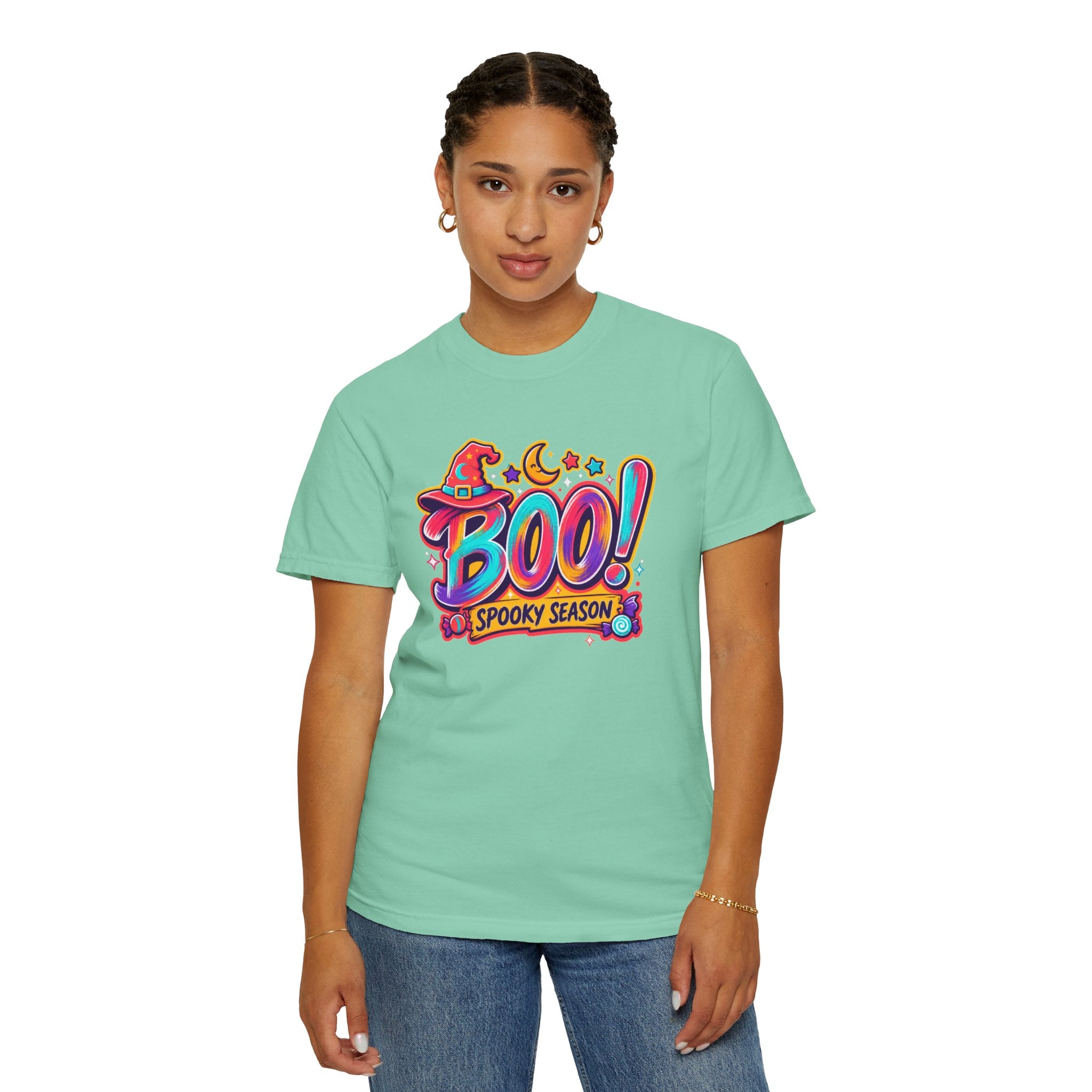 BOO! Spooky Season Heavyweight Tee 🎃✨