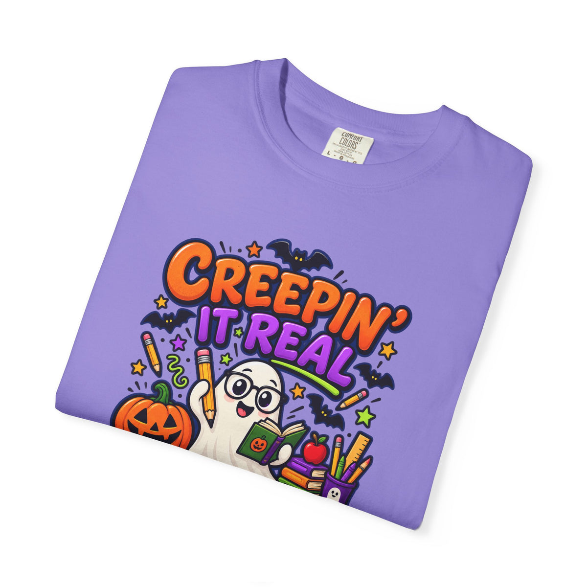 Creepin' It Real in the Classroom Halloween T-Shirt