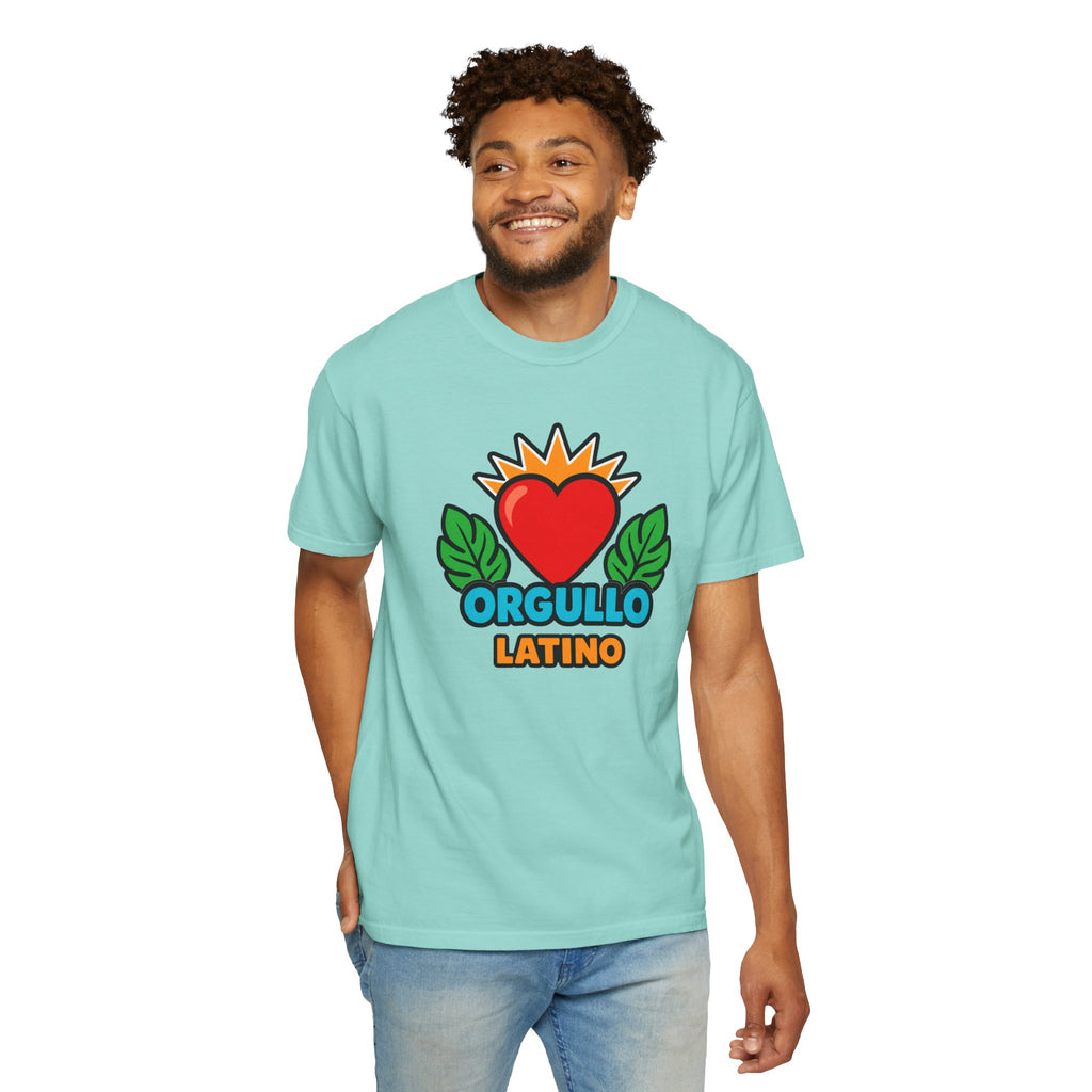 Orgullo Latino Heritage Heavyweight Tee ❤️🌿