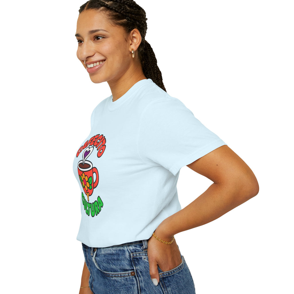 Cafecito Y Cultura Heavyweight Tee ☕🌼
