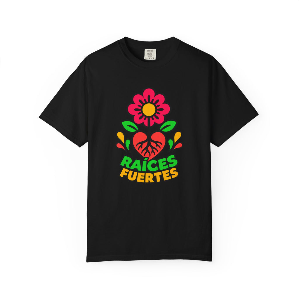 Raíces Fuertes Latino Heritage Heavyweight Tee 🌺❤️