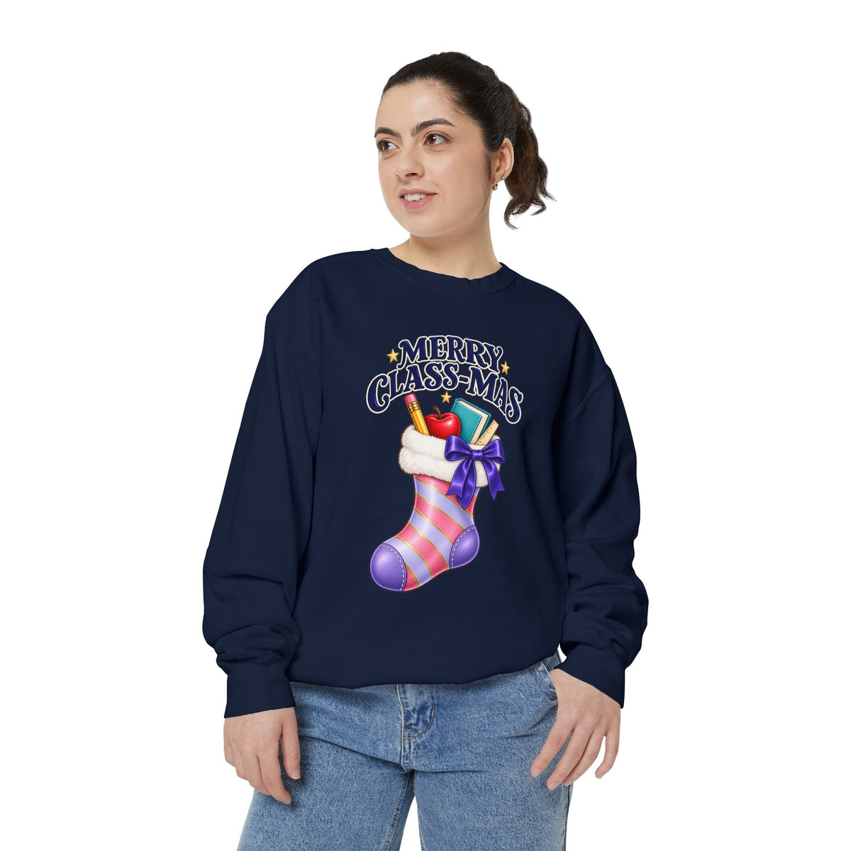 Merry Class-Mas Teacher Christmas Sweatshirt