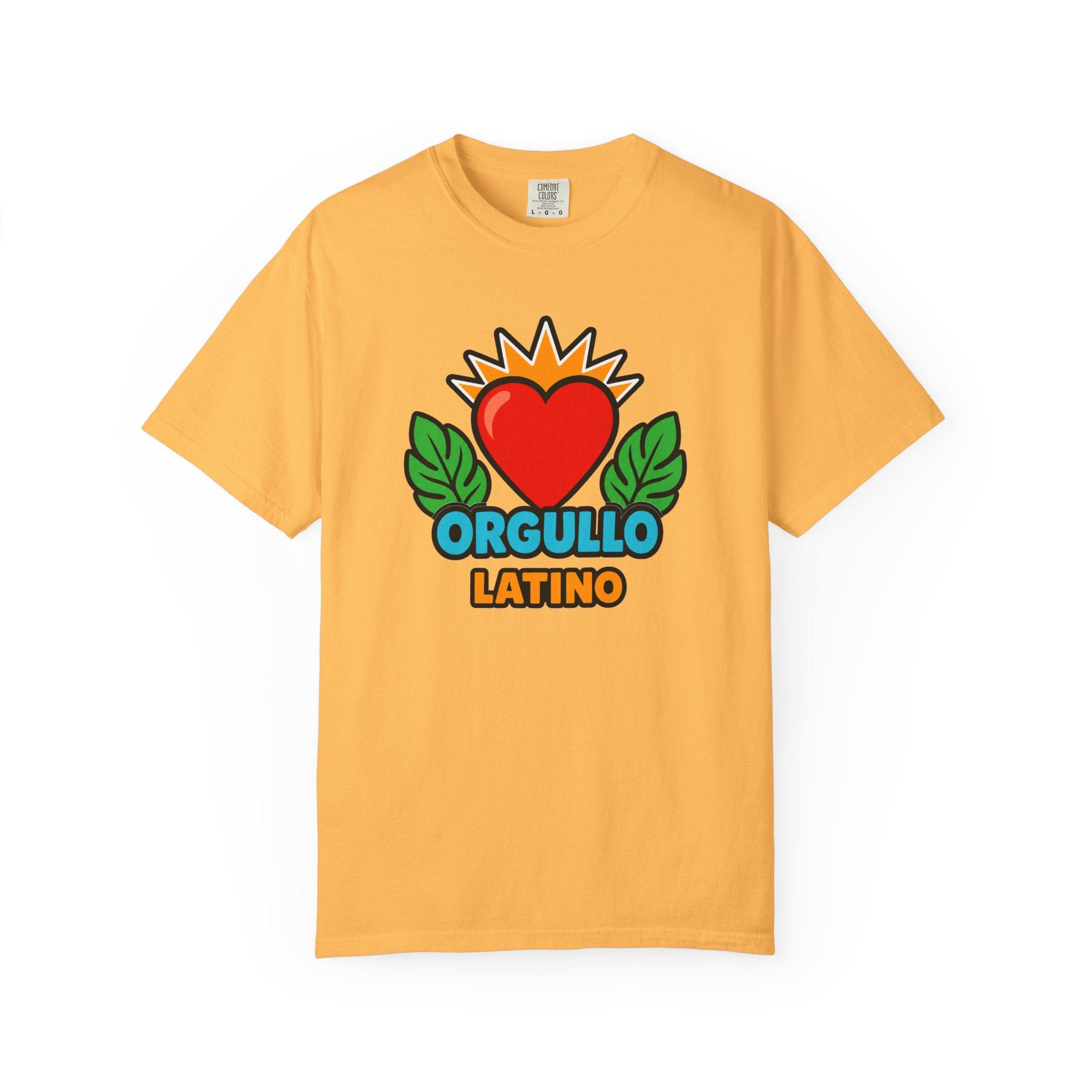 Orgullo Latino Heritage Heavyweight Tee ❤️🌿