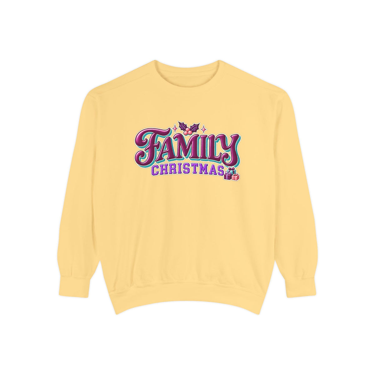 Family Christmas Retro Holiday Sweatshirt