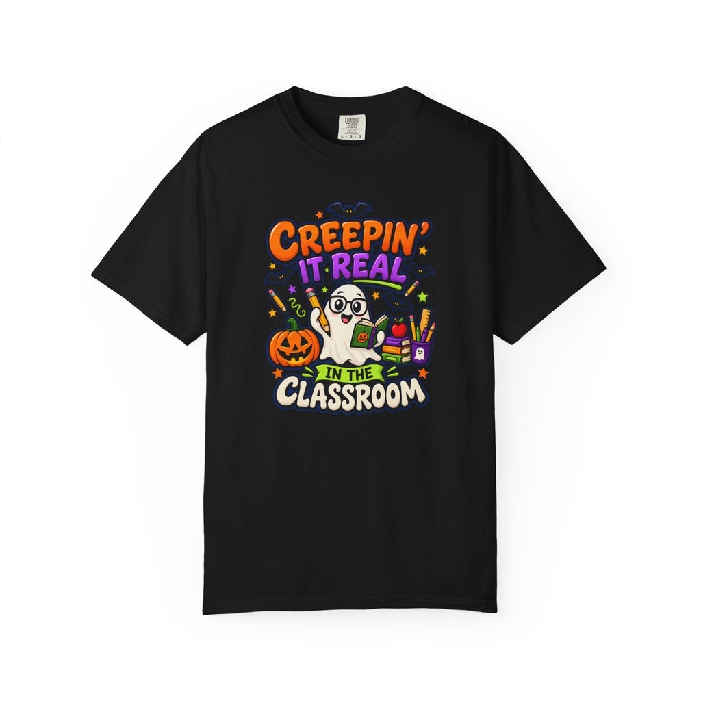 Creepin' It Real in the Classroom Halloween T-Shirt