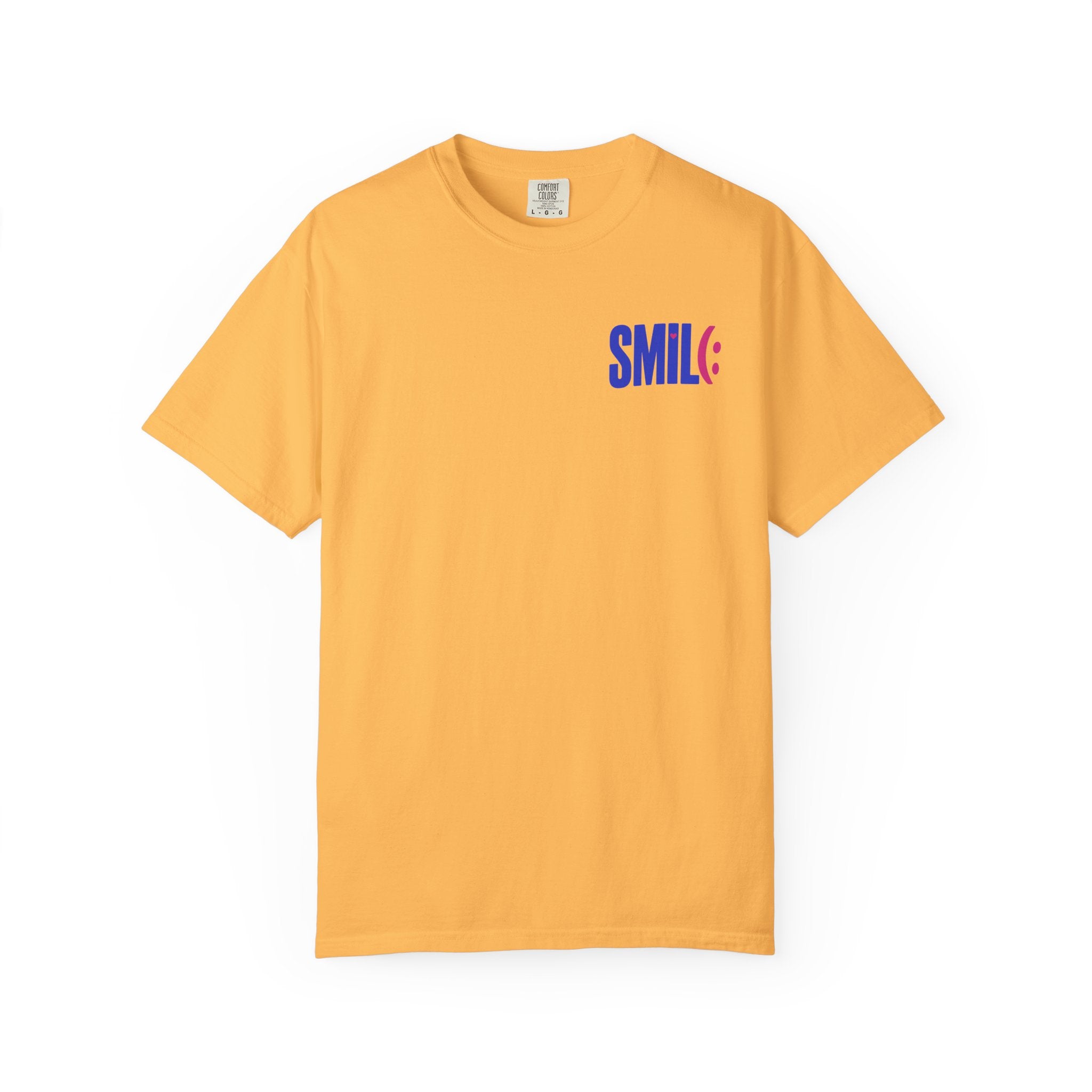 SMIL(: It’s Free Garment-Dyed Graphic Tee