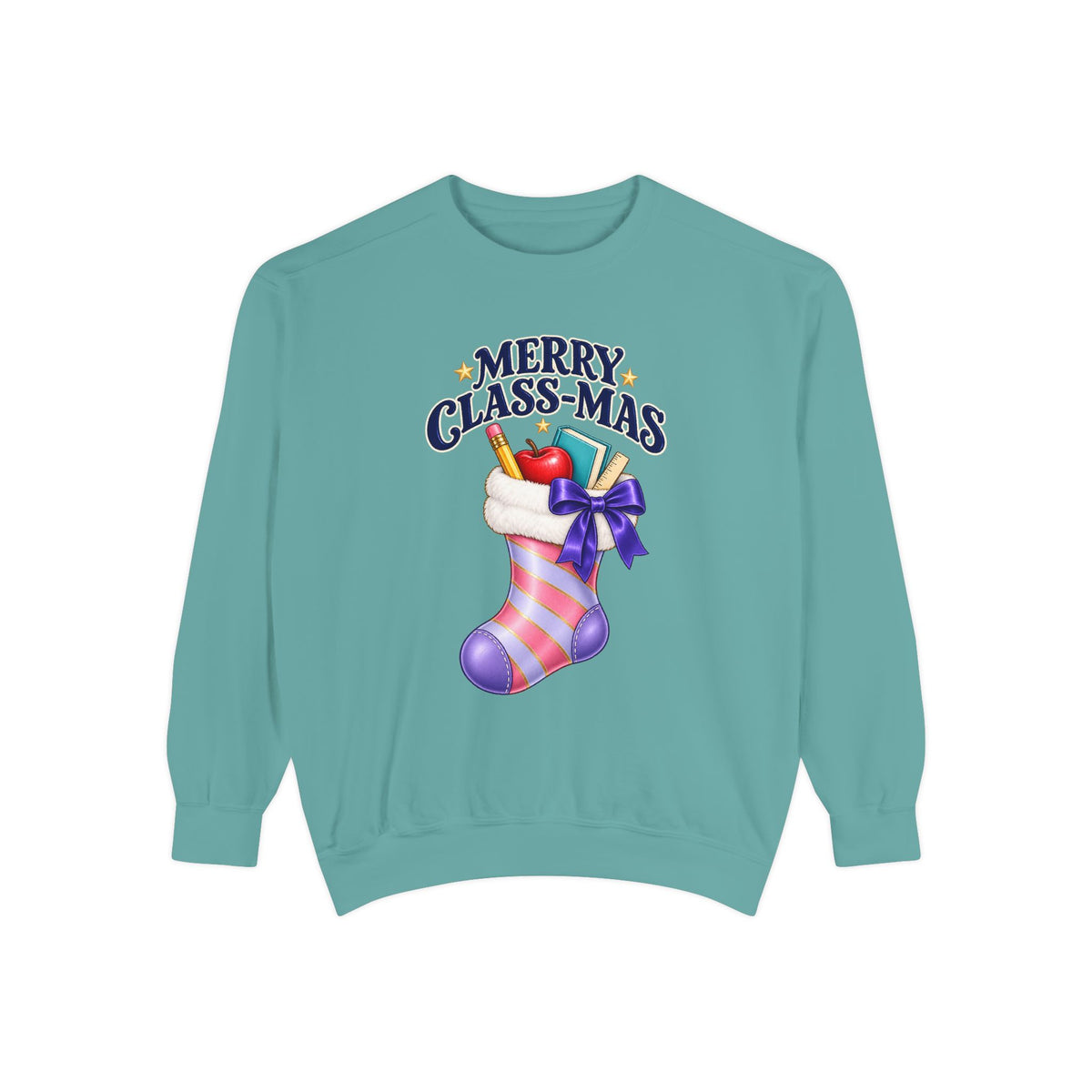 Merry Class-Mas Teacher Christmas Sweatshirt