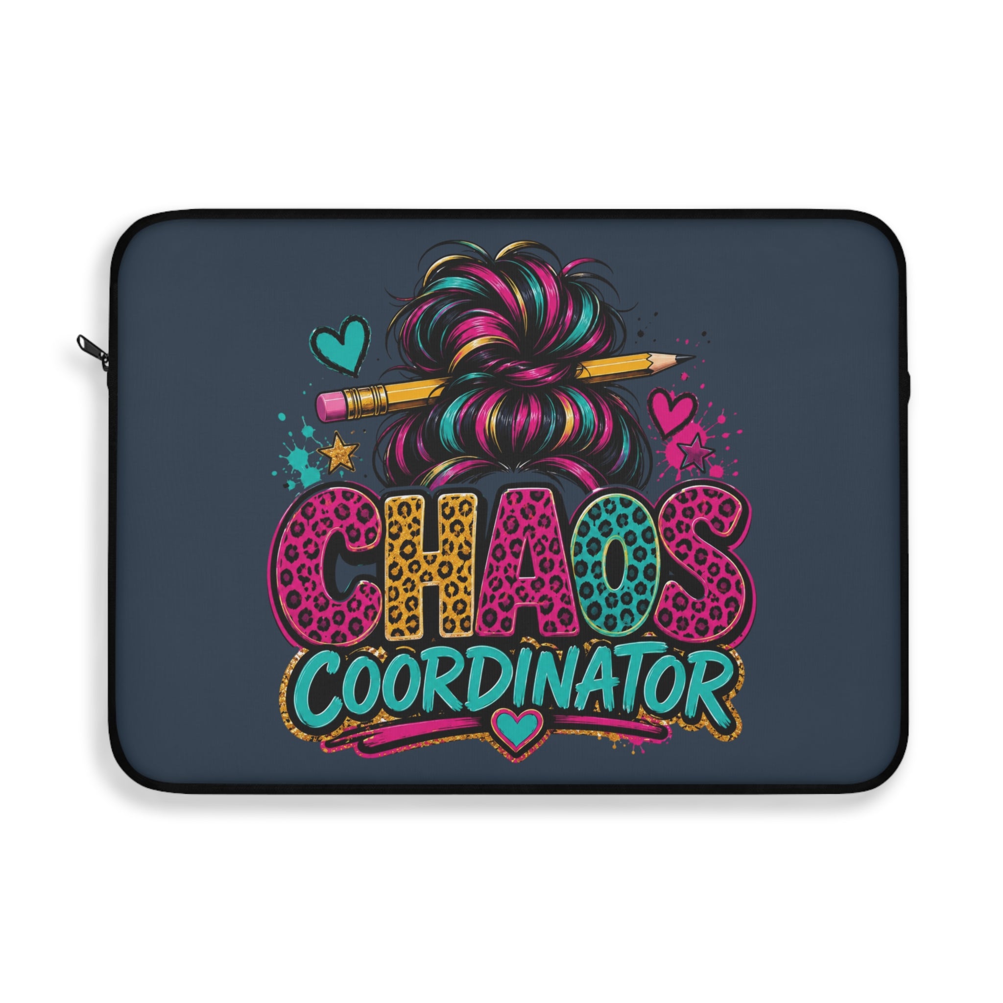Chaos Coordinator - Funny Mom Planner Teacher Laptop and iPad Sleeve