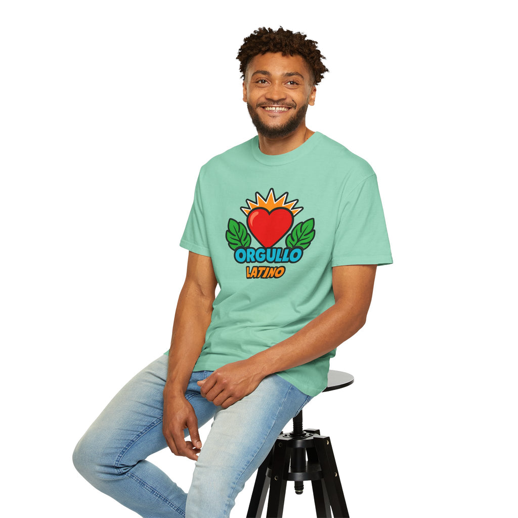 Orgullo Latino Heritage Heavyweight Tee ❤️🌿