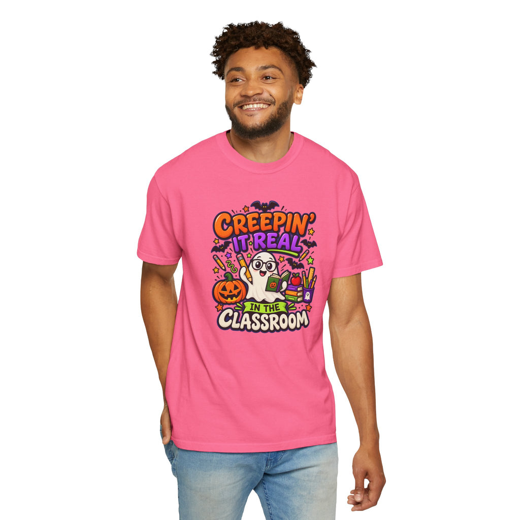 Creepin' It Real in the Classroom Halloween T-Shirt