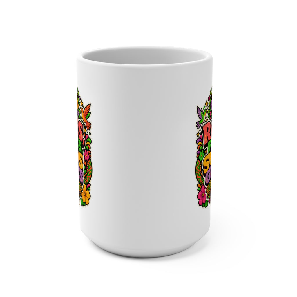Raíces Fuertes Sueños Grandes Mug - Orgullo Latino Coffee Cup - Hispanic Heritage Gift for Latinas, Dreamers and Cultura - Pride